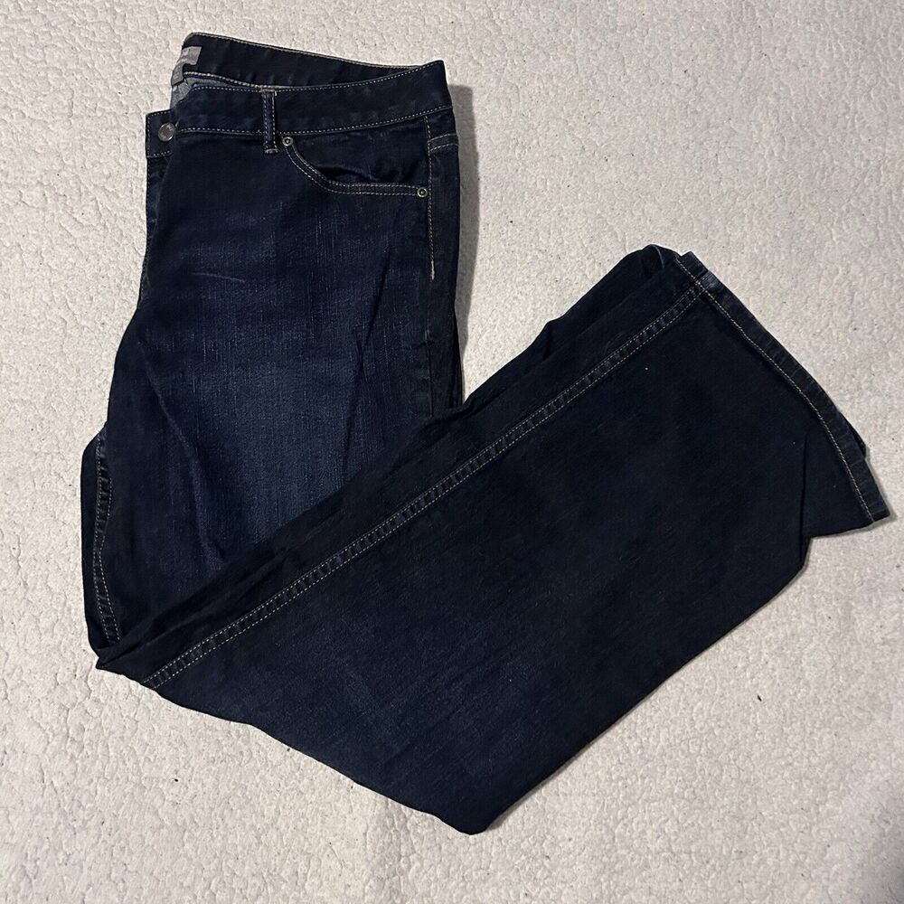 J. Jill Jeans Womens 18 Authentic Fit Denim Bootcut Denim 5-Pocket High-Rise